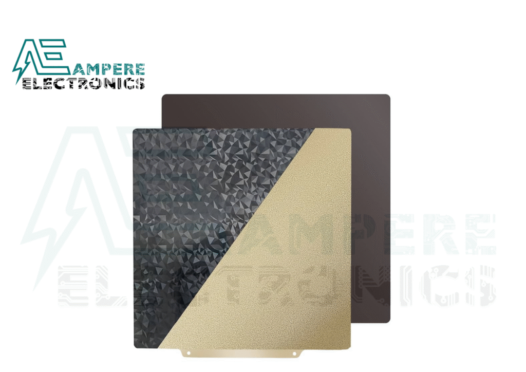 ouble Sided PEI Textured + PEO Smooth Sheet 310x310mm with Magnetic Base