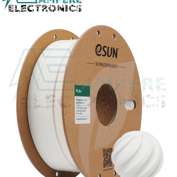 eSUN PLA+ filament,1.75mm,Milky White,1kg/roll