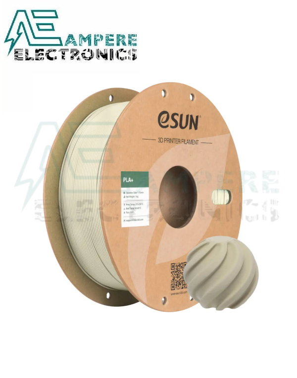 eSUN Light Khaki PLA+ 3D Filament, 1.75mm, 1kg/Roll