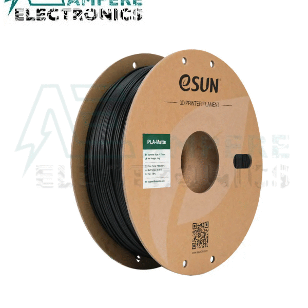 eSUN PLA-Matte DEEP BLACK 1kg/spool/1.75mm