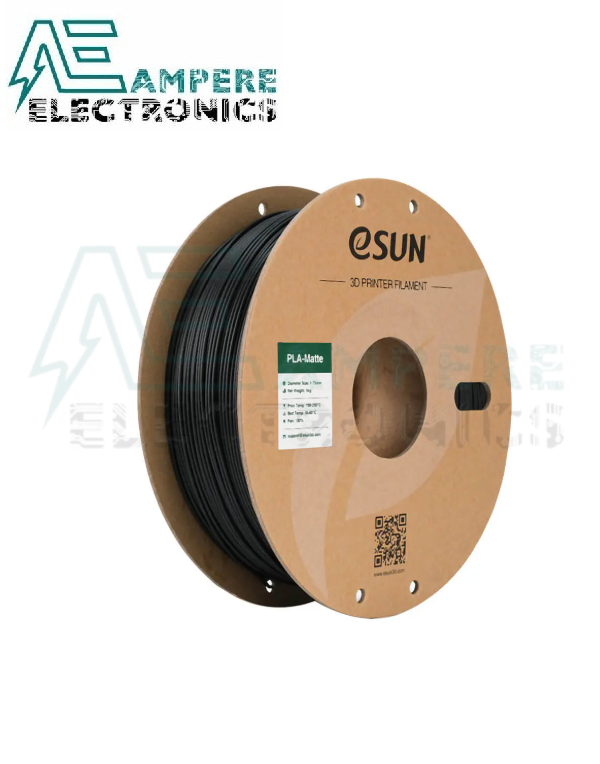 eSUN PLA-Matte DEEP BLACK 1kg/spool/1.75mm