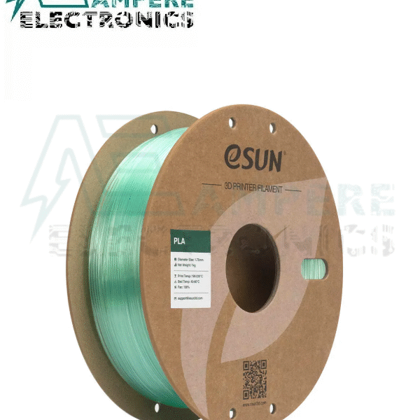 eSUN PLA-Clear filament ,1.75mm,Translucent Aqua ,1kg/roll