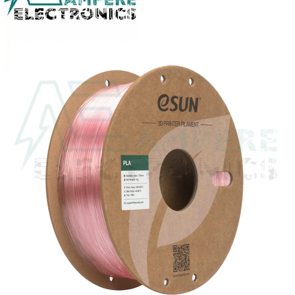 eSUN PLA-Clear filament ,1.75mm,Translucent Pink ,1kg/roll