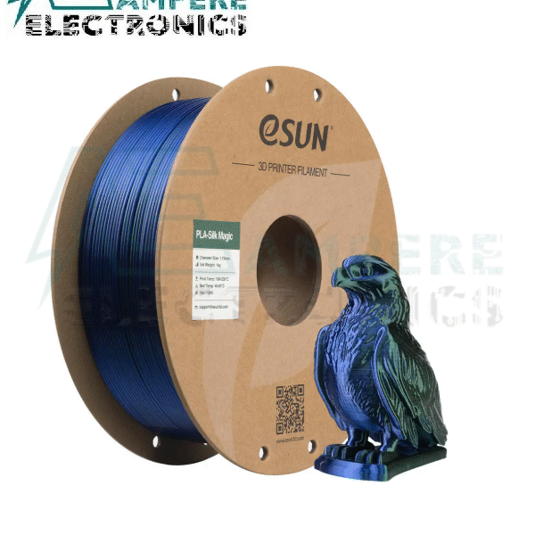 eSUN Green Blue ePLA-Silk Magic 3D Filament, 1.75mm, 1kg/Roll