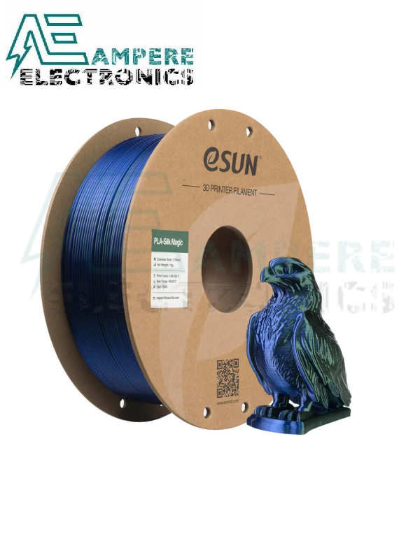 eSUN Green Blue ePLA-Silk Magic 3D Filament, 1.75mm, 1kg/Roll