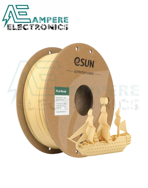 PLA-Wood ,1.75mm,Plain Wood,1kg/roll