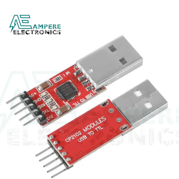 CP2102 USB to TTL Converter Red
