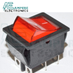 KCD4 ON/OFF Rocker Switch 6Pins 16A/250VAC with LED