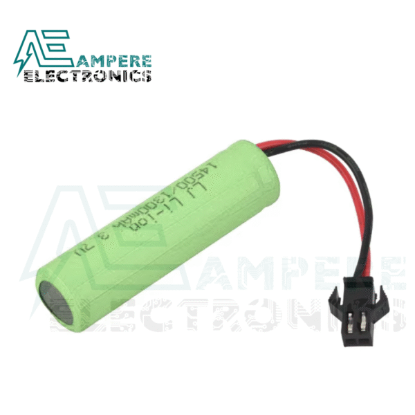 Rechargable Li-ion Battery 14500 3.7V 800mah + SM.22