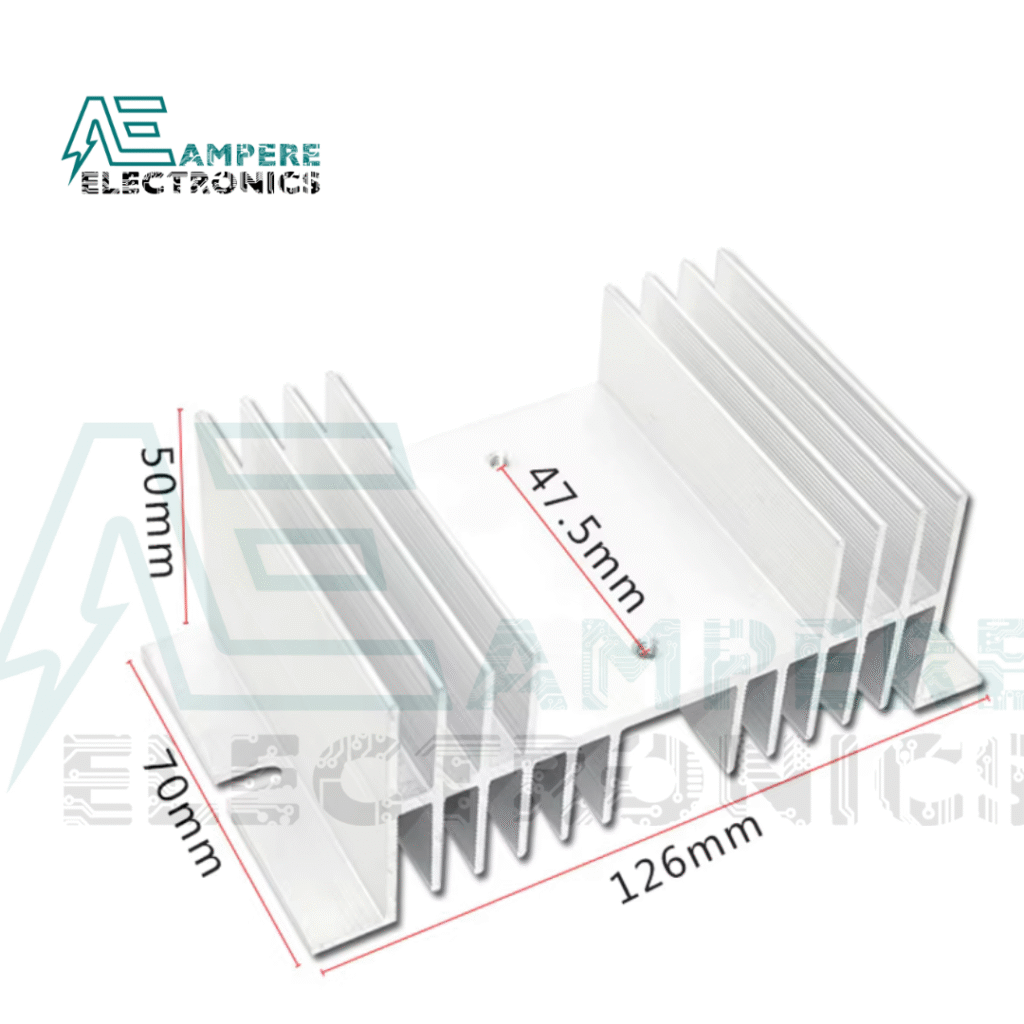 Solid State Relay Heat Sink W-70mm