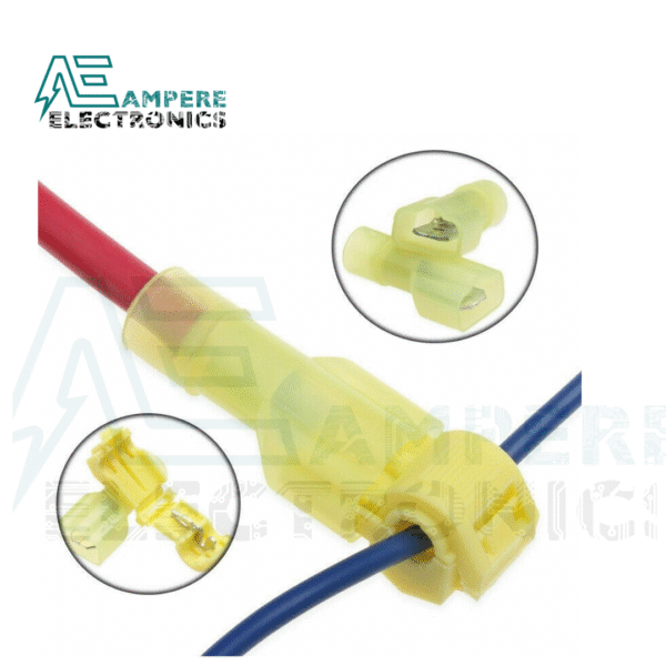 T-Tap Size T3 (2.5mm² - 4mm²) Wire Connector Bridge to Connect Without Cutting Wires