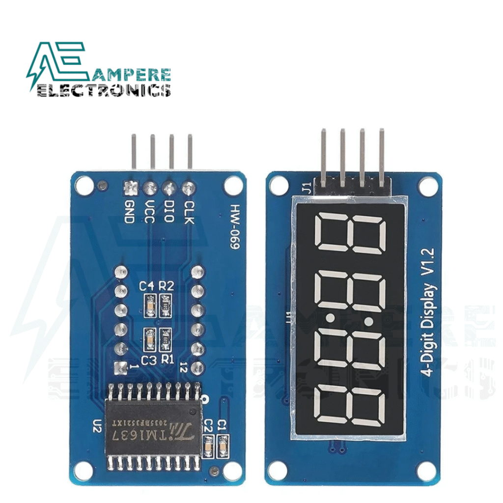 TM1637 4-Digit 7-Segment Display Module