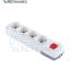 Electrical AC Power Strip, 4 Way, 1.5 Meter Long Extension Cord